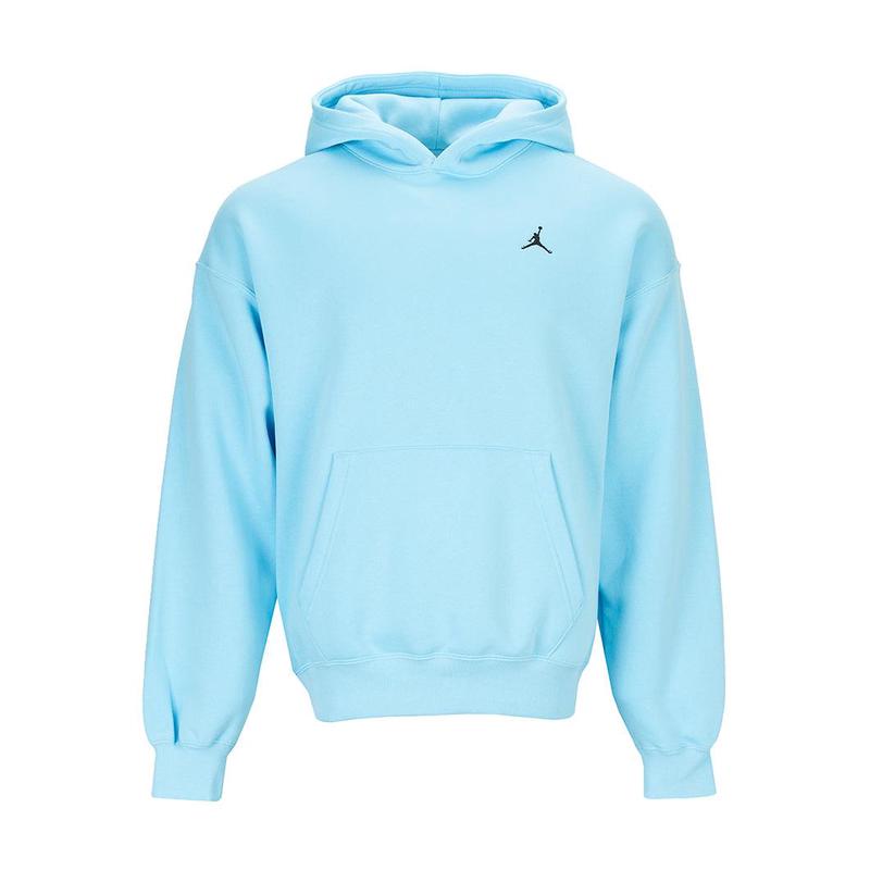 代购JORDAN男士连帽卫衣保暖舒适宽松版型日常穿搭浅蓝色加绒