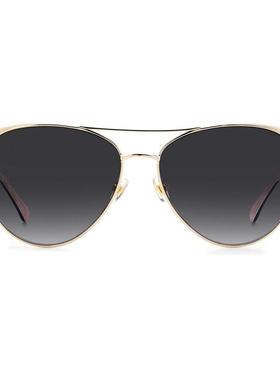 代购kate spade女士太阳镜防紫外线遮光抗强光清晰视野飞行员款