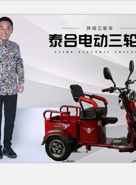 家用电动三轮车拉货车货车成人载货王拉货电瓶车新款老人电动车