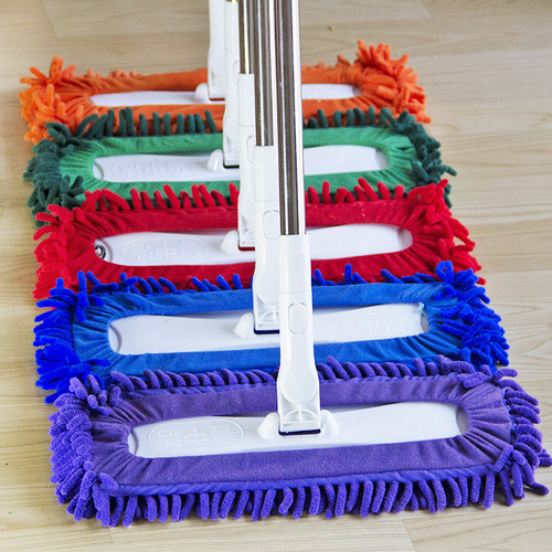 不锈钢雪尼尔干湿两用拖地神器