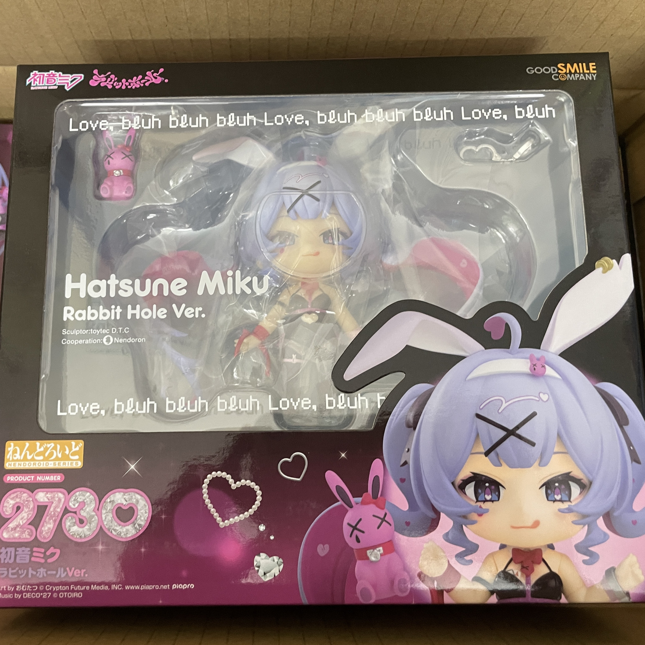 稻叶家 现货 GSC 粘土人 初音未来 兔子洞 手办