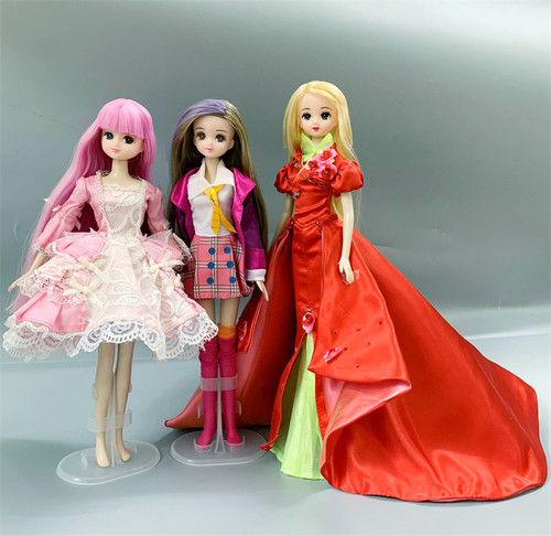 外贸6分娃娃换装娃娃衣服小布可穿官配非bjd珍妮娃娃日本胶皮娃娃