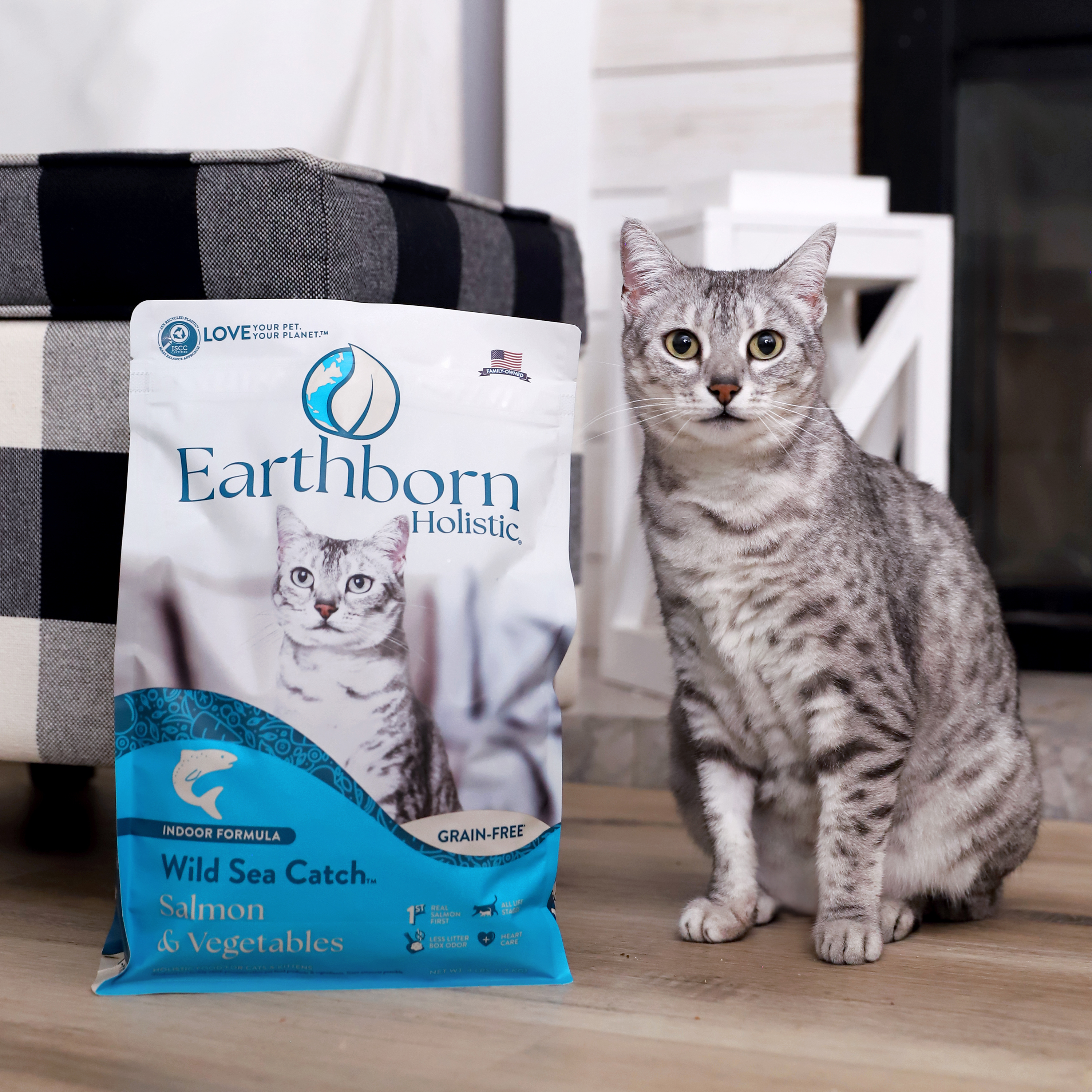 美国WDJ推荐猫粮爱邦白鱼肉猫粮