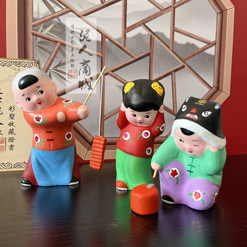 中国传统工艺泥塑泥人张
