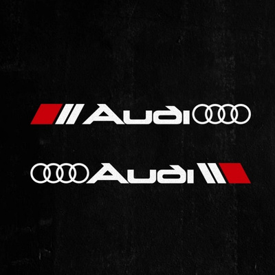 CG 奥迪A3A4LA5A6A7A8Q2Q3Q4Q5lQ7tts三角窗原厂高品质创意车贴纸