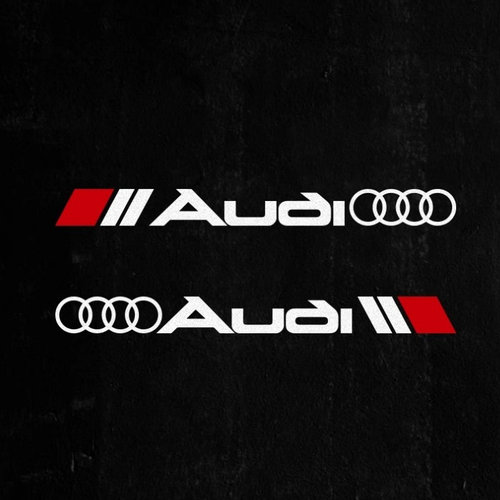 CG 奥迪A3A4LA5A6A7A8Q2Q3Q4Q5lQ7tts三角窗原厂高品质创意车贴纸