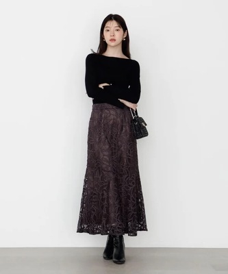 proportion 蕾丝鱼尾半裙不退换1215220910