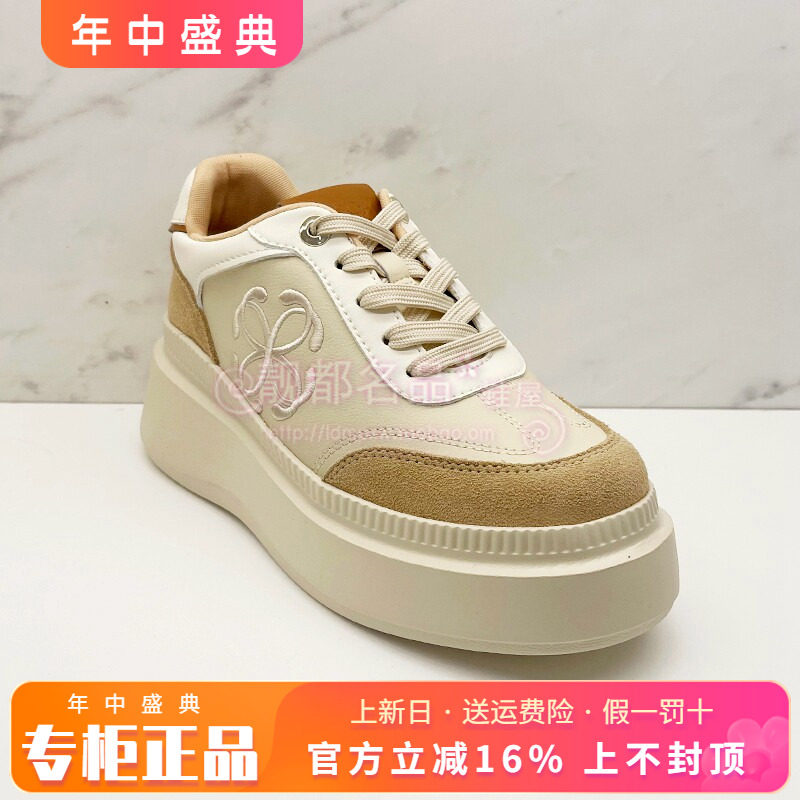 正品KISS CAT/接吻猫女鞋2026秋新款休闲单鞋运动鞋K76565A-50