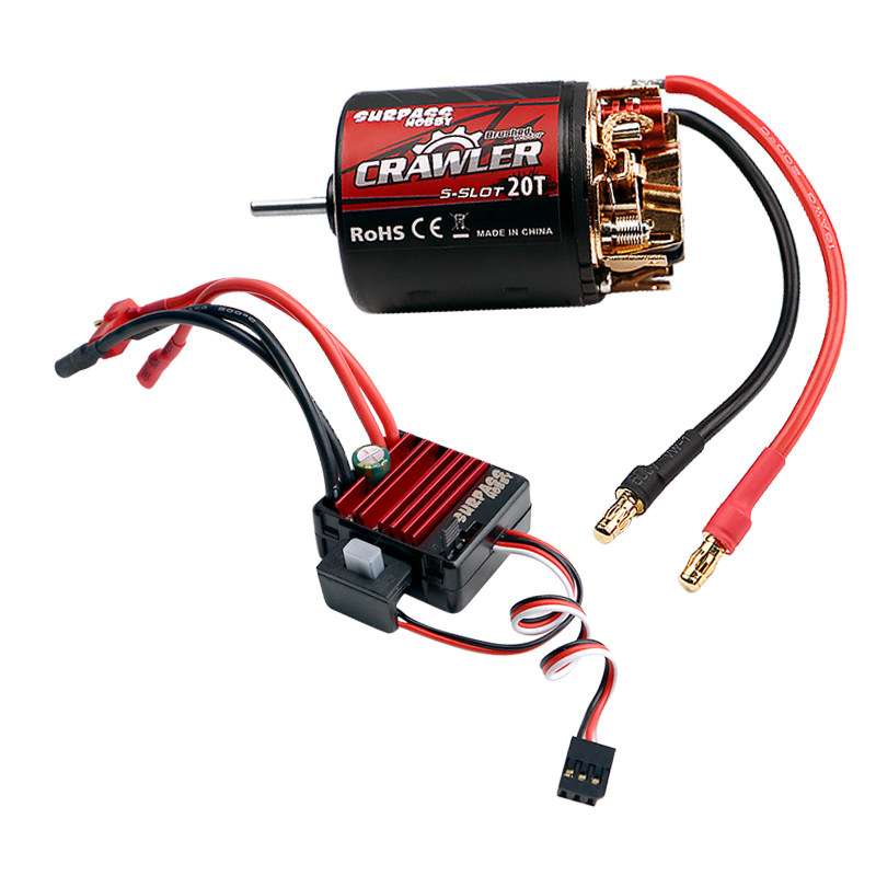 취미 RC 드리프트 클라이밍 카 브러시 모터 540 5 슬롯 카본 브러시 10T 13T 16T 20T 능가