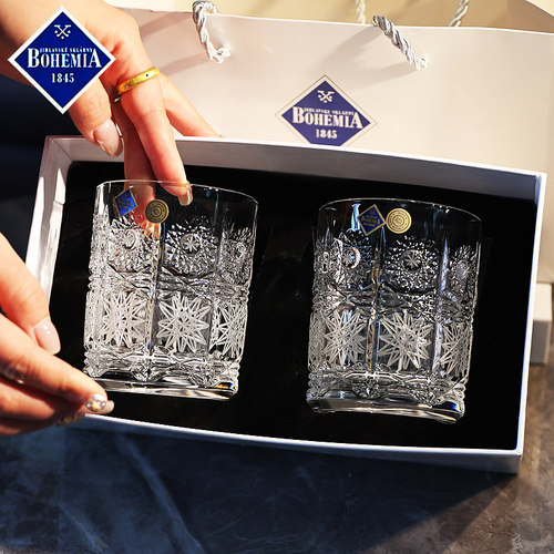 捷克进口BOHEMIA洋酒威士忌杯