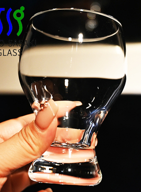 东洋佐佐木日式进口玻璃多用途啤酒饮料果汁杯气泡酒红酒杯礼盒装