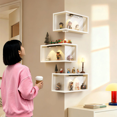 盲盒收纳展示架手办摆件展示柜