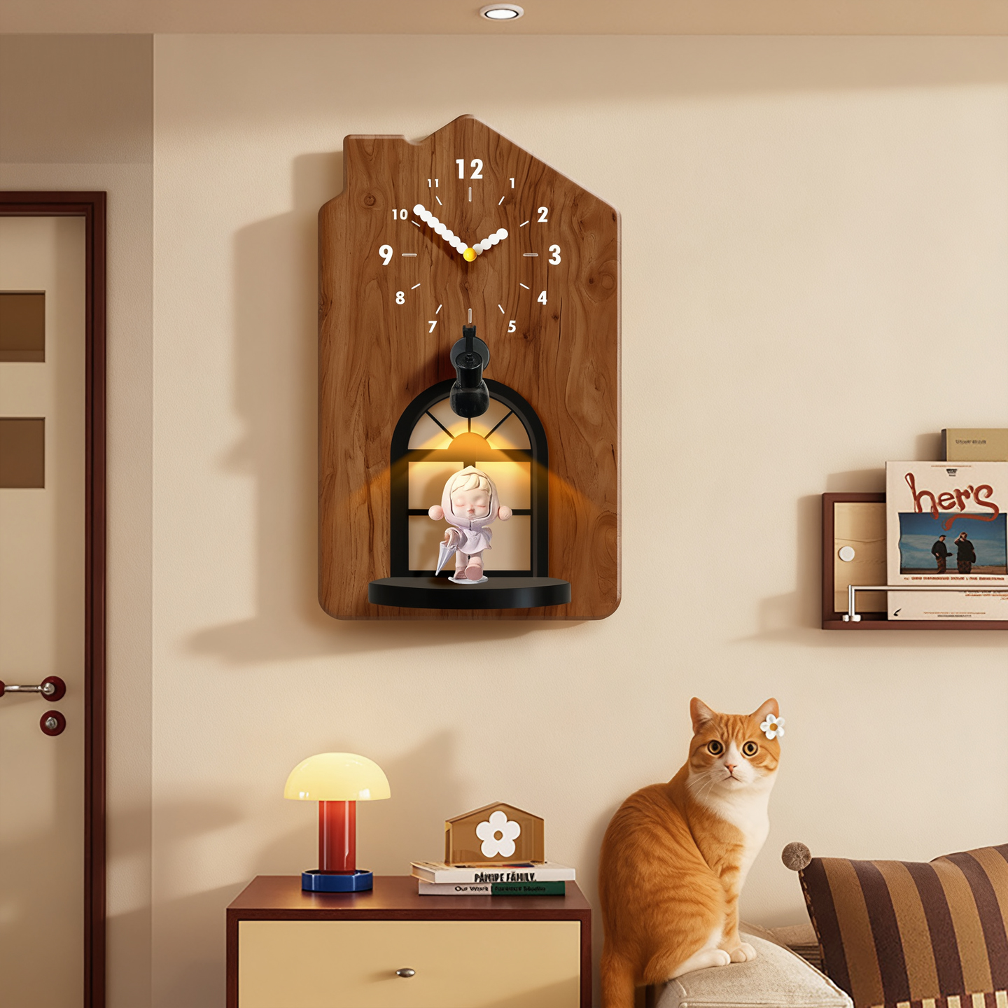 萌粒盲盒收纳展示架创意置物架