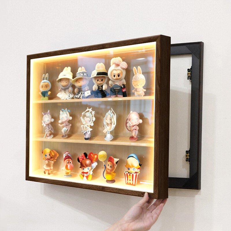 国补盲盒收纳电表箱装饰画萌粒手办展示架发光壁画配电箱遮挡神器,家居饰品,电表箱装饰画,淘宝优惠券,粉丝福利购,淘宝优惠卷