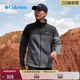 Columbia哥伦比亚户外男子简约立领时尚 外套保暖舒适抓绒衣AE0560