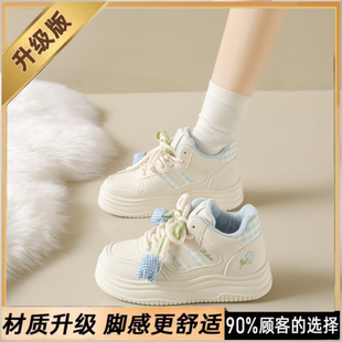 大童高帮加绒板鞋女款2025冬季保暖二棉高帮棉鞋34码女学生运动鞋