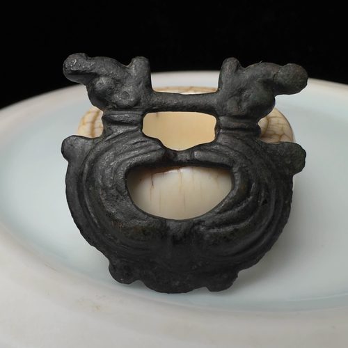 老天铁摩羯鱼钱袋子荷包扣挂环