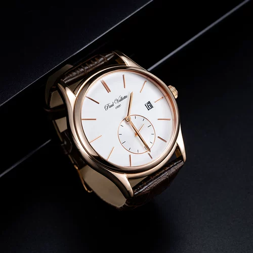 Пол Value/Baoleway искренние мужские кварцевые часы Light Luxury Gift Pv150211-RG-03N