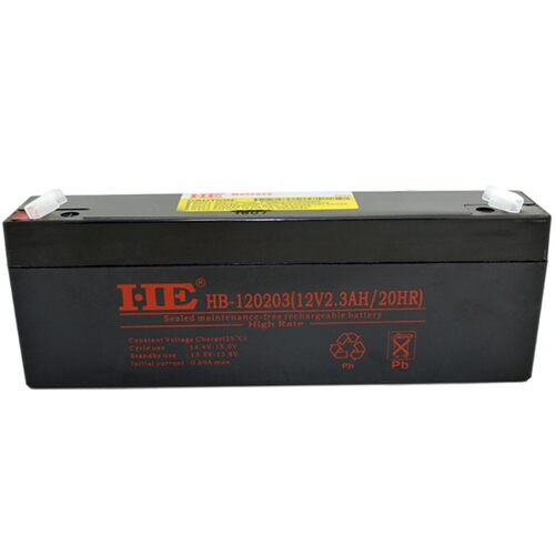医疗消防主机应急蓄电池12V2.3AH