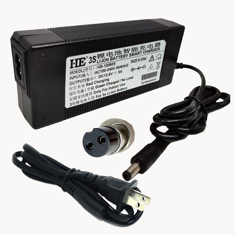 3串12V锂电池智能充电器12.6V5A