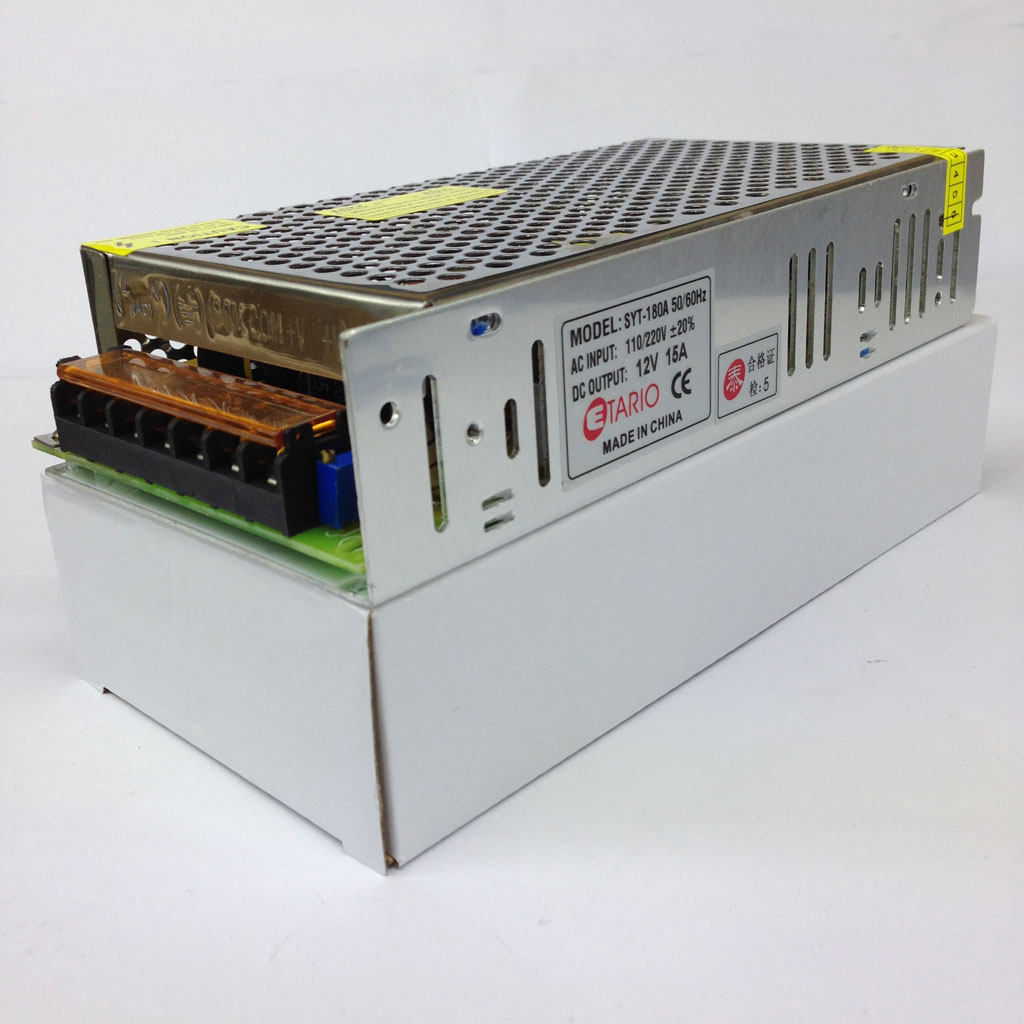 友泰12v15a开关电源 0-12v可调led开关电源摄像机集中电源适配器