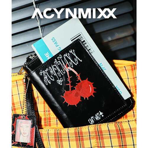 A樱cy纳nmixx邪恶护照包多功能挂脖零钱包旅行证桃件收包礼物卡包