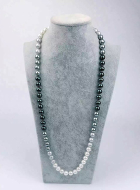 尽显气质的女款母贝珍珠毛衣链