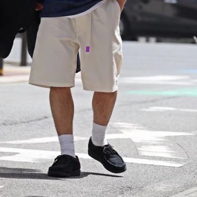 紫*标4301Stretch Twill定番Coolmax面料宽松休闲短裤 现货