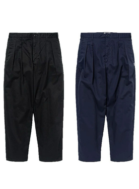 现货WTAPS TRDT1803 / TROUSERS / CTPL. TWILL斜纹卡其诺锥形裤