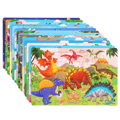 木质拼图幼儿童宝宝6周岁30片