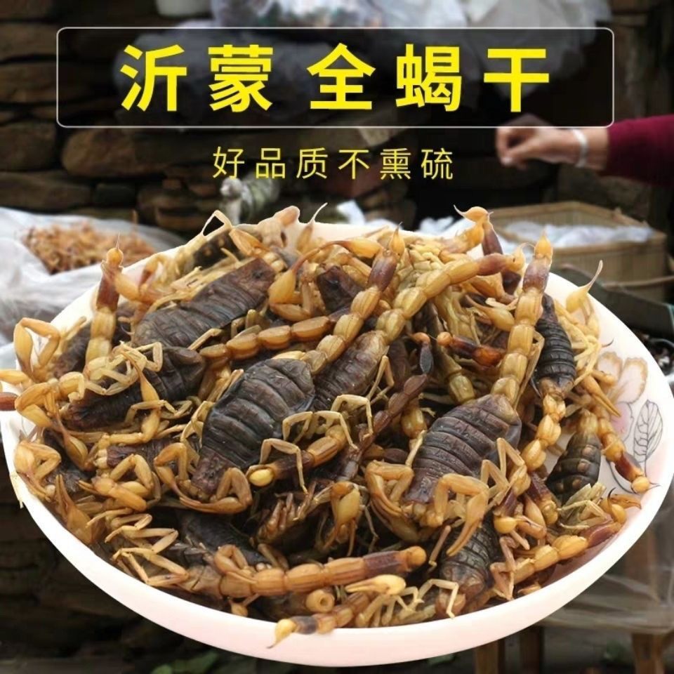 散装100克包邮新货全蝎