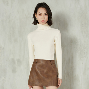 MAN BEI曼·贝高领针织衫