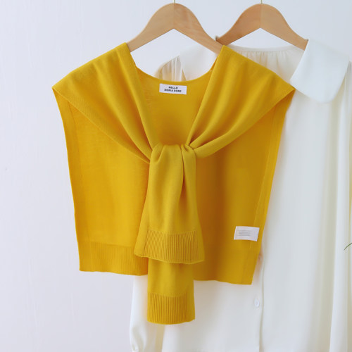 针织小披肩网红穿搭办公室