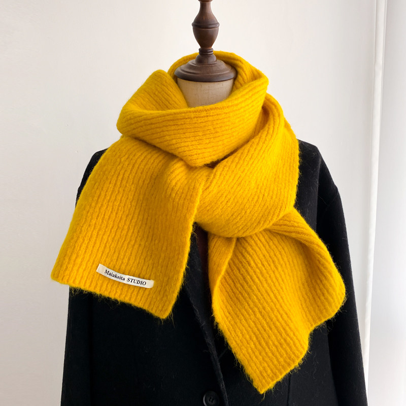 针织毛线厚围巾男女生情侣秋冬季明黄亮黄鹅黄姜黄色护颈短小围脖,服饰配件/皮带/帽子/围巾,围巾/丝巾/披肩,淘宝优惠券,粉丝福利购,淘宝优惠卷