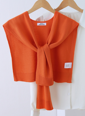 针织小披肩女春秋夏季空调房护颈椎坎肩薄外搭配裙子衬衣网红高端