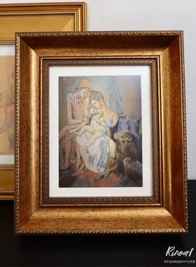 犀牛艺廊 纽约Picasso Pablo 法式复古装饰画客厅书房卧室挂画