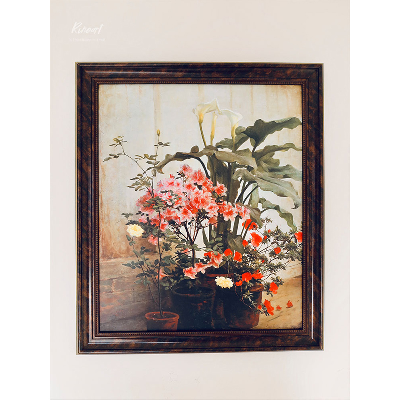 犀牛新年画作逼真客厅