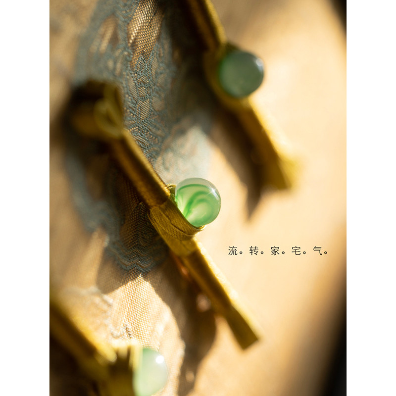 若奈 东方作品《福绵》中国结/旗袍扣/仙鹤立体中式小幅新年挂画,家居饰品,现代装饰画,淘宝优惠券,粉丝福利购,淘宝优惠卷