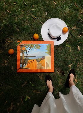 美国当代艺术 When we talk about California 加州四季手绘油画