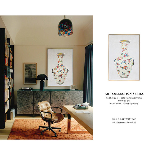 若奈珐琅彩瓷装饰画挂画