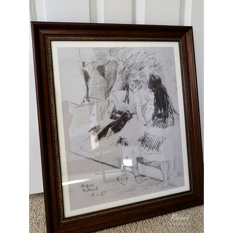 犀牛sketch德加琴房客厅装饰画