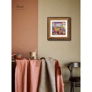 out 野兽派色彩斑斓画中画客厅装 window 饰画 the 犀牛艺廊