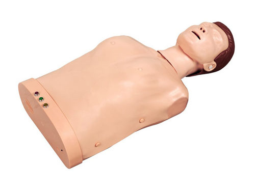 高级电子半身半身心肺复苏训练模拟人 CPR195 报警蜂鸣声提示