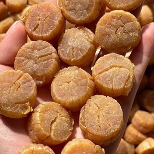 北海道元贝礼盒干贝瑶柱野外大非碎贝扇贝干货煲汤可即食500g