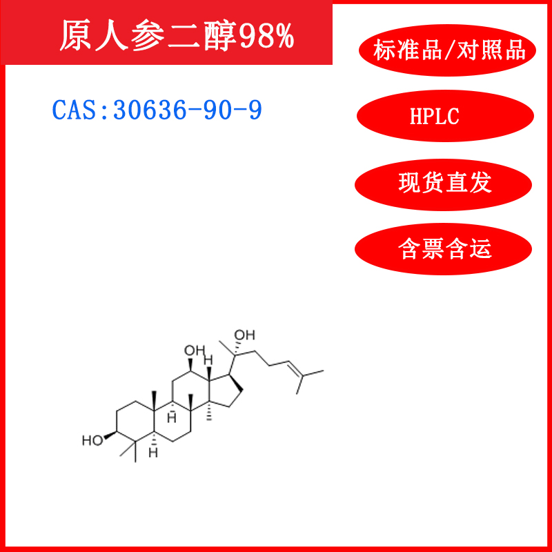 原人参二醇标准品/对照片HPLC