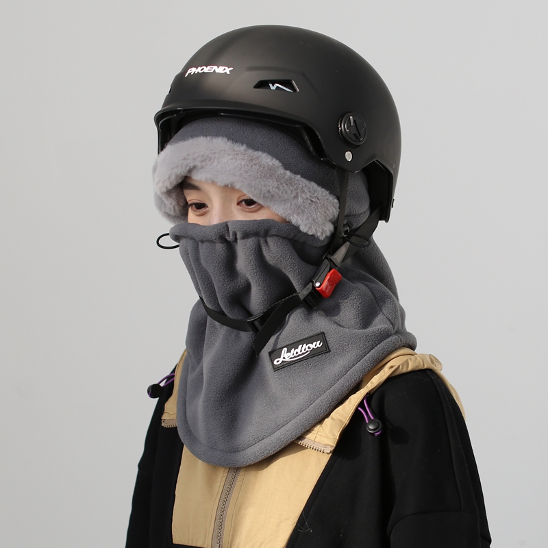 加厚保暖面罩头套帽骑车防寒防风