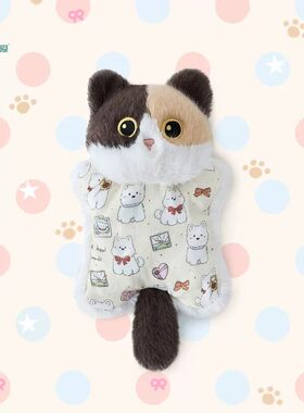 三花猫治愈手偶毛绒公仔
