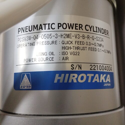 HIROTAKA，增压缸PCSV3W-
