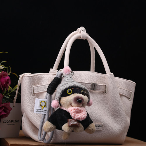 小众设计马鞍包女2025新款真皮手提包百搭高级感单肩斜挎包欧美