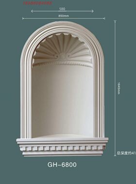 PU壁龛神台佛龛壁台花托壁笼壁盒